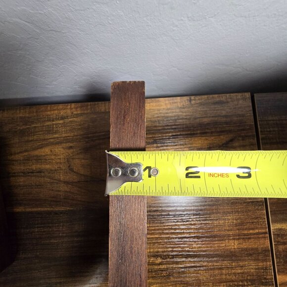 Vintage Set MCM Hummel Wall Plaques Boy & Girl On Trees Wooden Backing Rustic - Picture 10 of 12